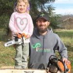 Infinity Tree Services, enjoying a bit of father daughter time, posing on the job #DoWork #BigSawLittleSaw Enjoy your work and your family, this is the apex of joy. Infinity Tree Services, enjoying a bit of father daughter time, posing on the job #DoWork #BigSawLittleSaw Enjoy your work and your family, this is the apex of joy.