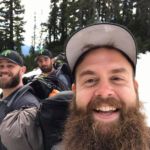Infinity Tree Services is a high energy crew, here you see us recreating in the snow together. Life is a team sport, and we work hard every day to bring each other home safe to our families at night. Makes for a close knit crew The team at Infinity Tree Services out in the snow building team skills and enjoying life.