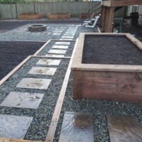 Fire Pit by Infinity Outdoor Services LLC in Des Moines WA. Built from bricks and surrounded by rocks. What a nice area for family fire gatherings! Fire Pit by Infinity Outdoor Services LLC in Des Moines WA. Built from bricks and surrounded by rocks. What a nice area for family fire gatherings!